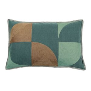 Casamance Coconut Cushion - Dark Green