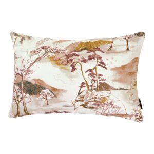 Casamance Matsu Lin Cushion - Terracotta