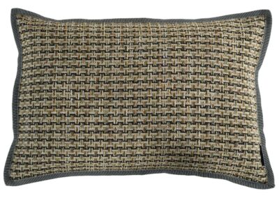 Effigie Cushion  – Khaki|Ochre