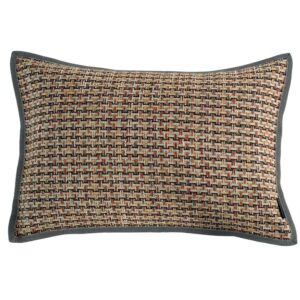 Casamance Effigie Cushion  - Ochre|Orange