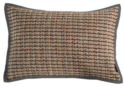 Effigie Cushion  – Ochre|Orange