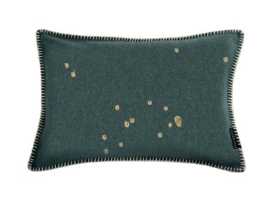 Alienor Cushion – Green|Gold