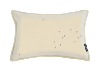 Alienor Cushion – Cream|Silver