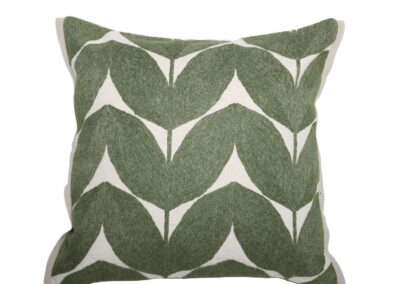Herbes Folles Cushion – Olive