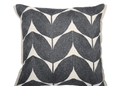 Herbes Folles Cushion – Anthracite