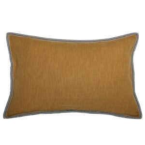 Casamance Guethary Cushion - Ochre