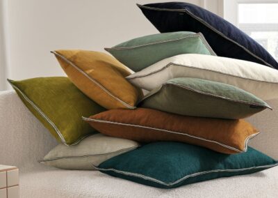 Guethary Cushion – Ochre