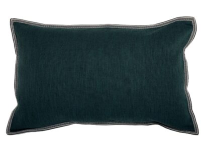 Guethary Cushion – Dark Teal