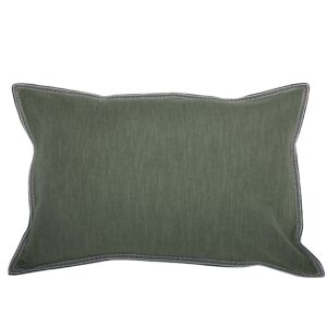 Casamance Guethary Cushion - Verdigris