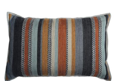 Costa Nova Cushion – Blue|Sienna