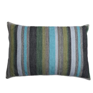 Casamance Costa Nova Cushion - Turquoise|Emerald
