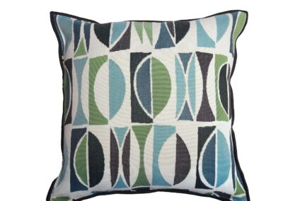 Amalfi Outdoor Cushion – Green|Turquoise