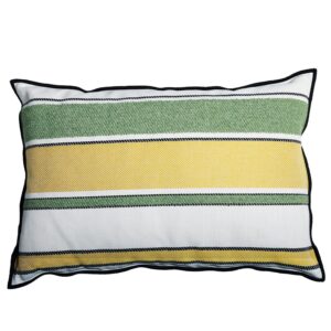 Casamance Sorrente Outdoor Cushion - Yellow|Green