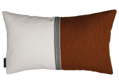 Rime Cushion – Sienna|Cream