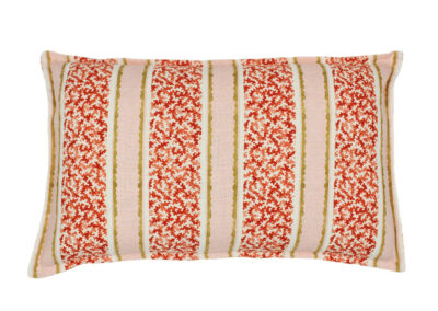 Garden Gate Cushion – Strawberry Mousse