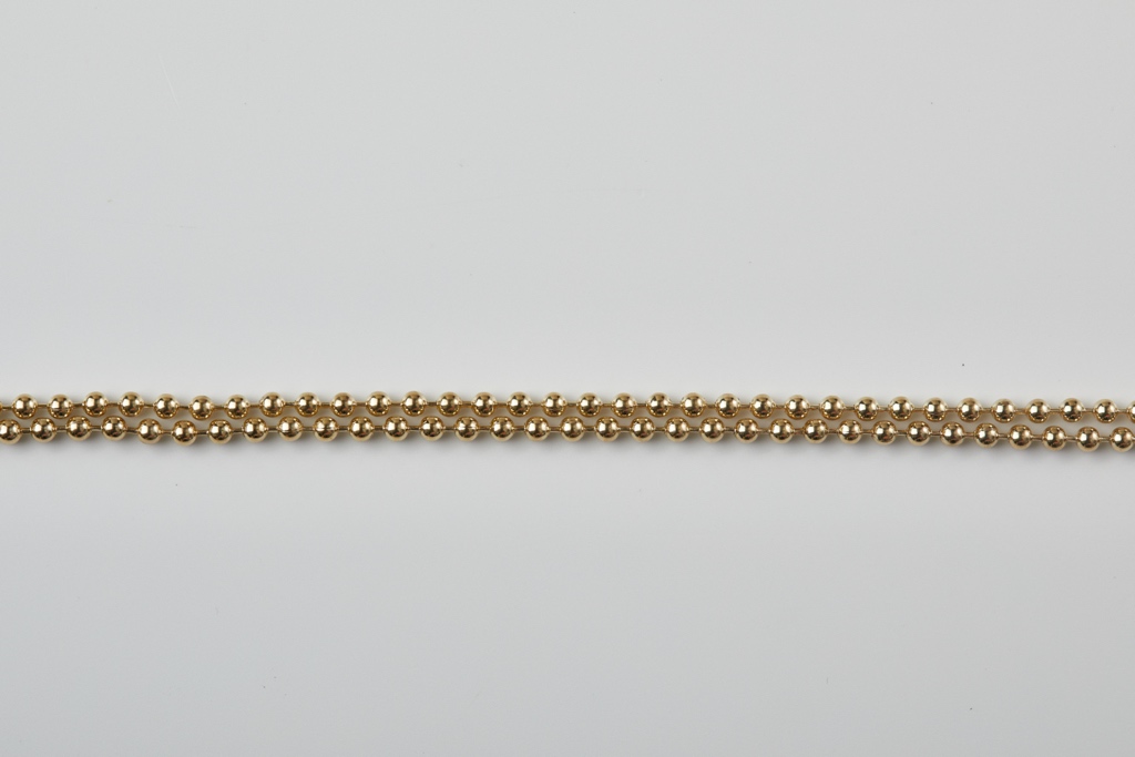 Roman Blind Chain in Brass