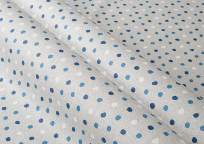 Dots Oilcloth – Blue