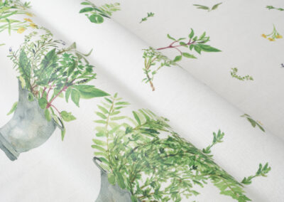 Herb Garden Oilcloth