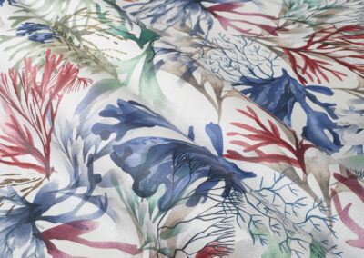 Coral Oilcloth
