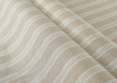 Rosenborg Linen Stripe – Duck Egg