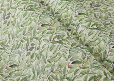 Willow Leaf Oilcloth – Green