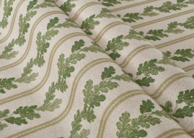 Oak Leaf Stripe – Green (Returnable Sample)