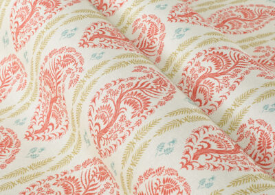 Estella Stripe II – Coral|Ochre