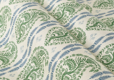 Estella Stripe II – Green|Indigo