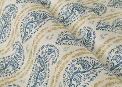 Estella Stripe II – Indigo|Ochre