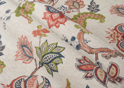 Mirabel Linen – Soft Red (Returnable Sample)