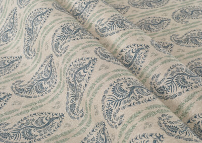 Estella Stripe III – Indigo|Eau De Nil