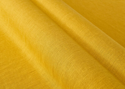 Plain Dyed Linen -Yellow (Sample)