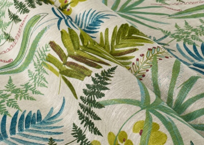 Fern Garden Linen – Green