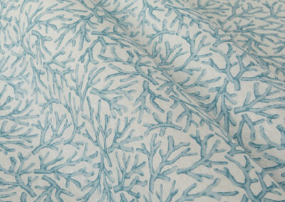 Corallium Reef Oilcloth – Aqua