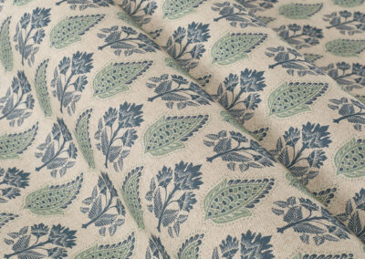 Taversham II – Indigo|Eau de Nil (Returnable Sample)
