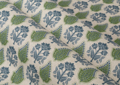 Taversham II – Indigo|Sap Green (Returnable Sample)