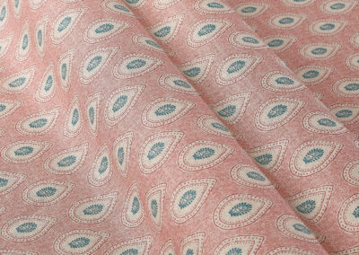 Aker Block Print II – Soft Red (Returnable Sample)