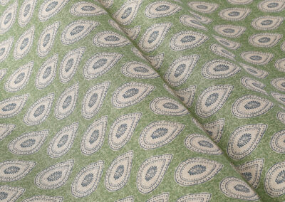 Aker Block Print II – Sap Green (Returnable Sample)